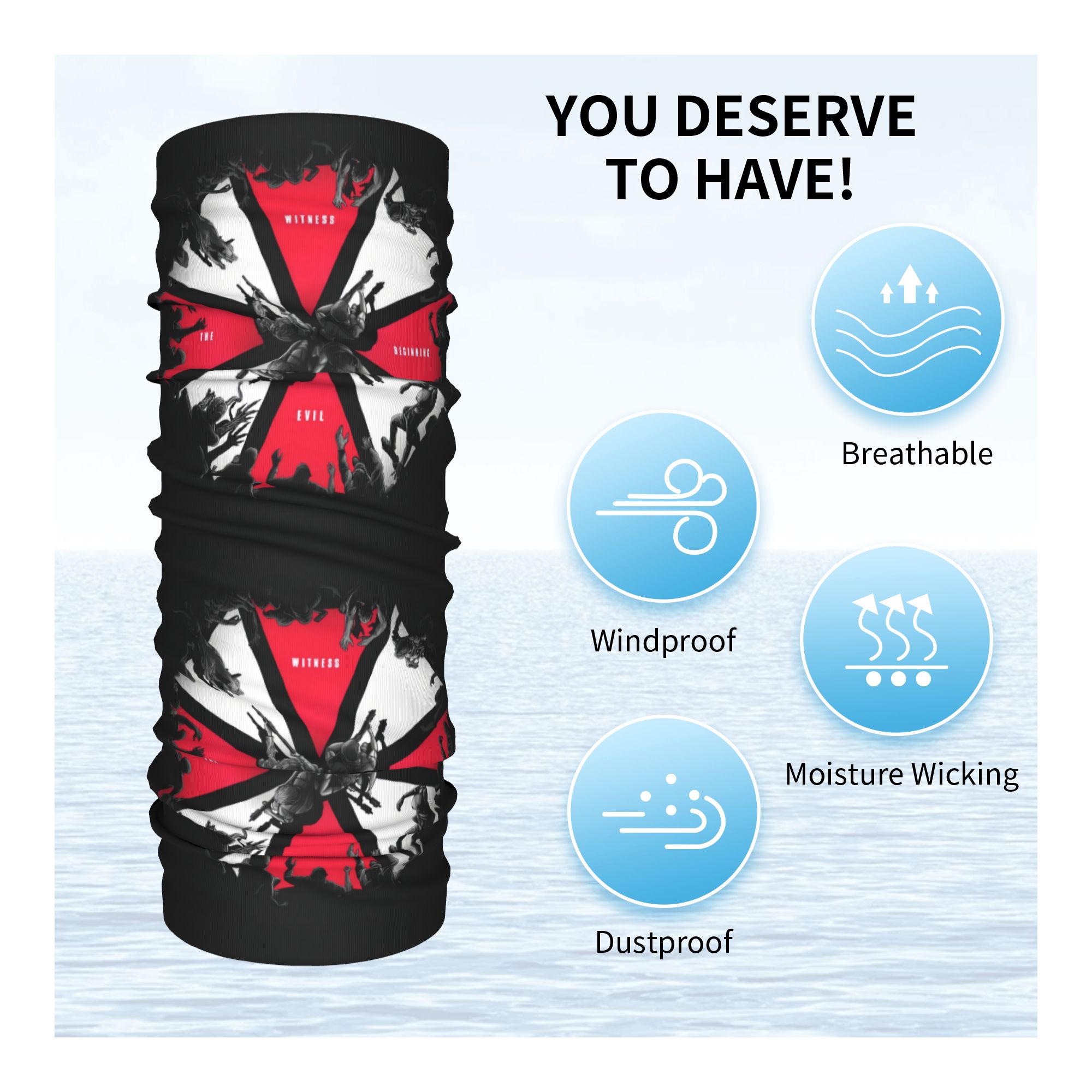 Umbrellas Corporations Residen - огляд і ціна Neck Gaiter Fleece