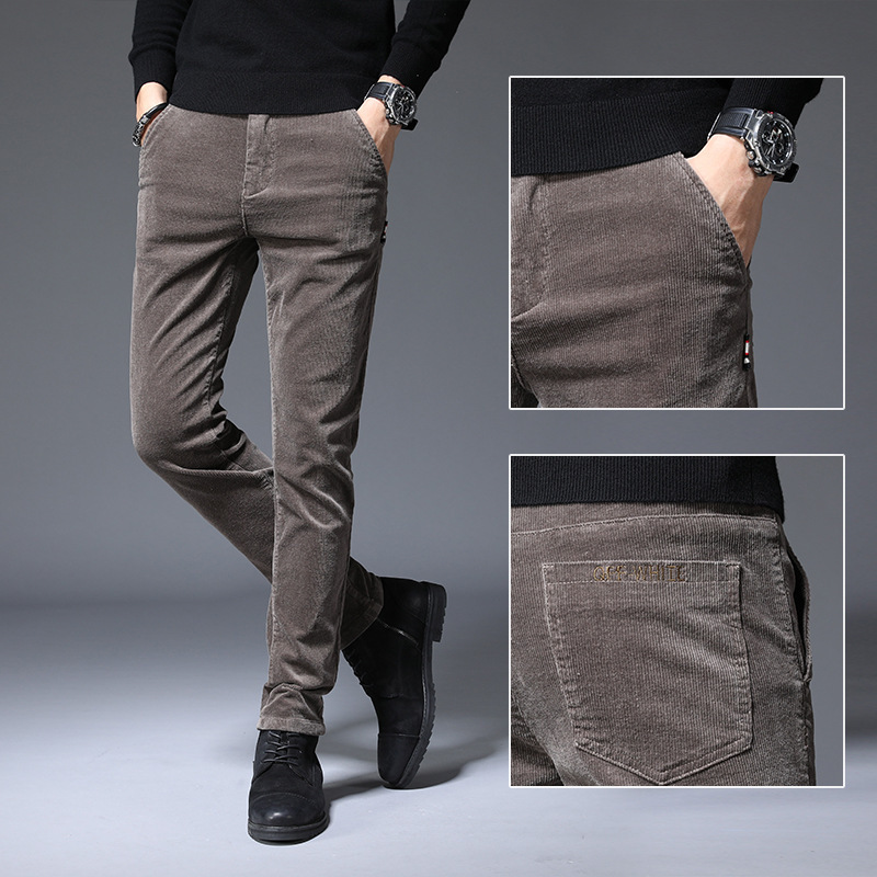 Open Crotch Men Fall Winter Fl - огляд і ціна Corduroy Pant Warm
