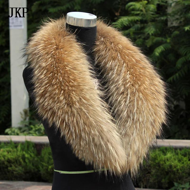 Natural Fur Collar Real raccoo - огляд і ціна Shawl Wrap Winter