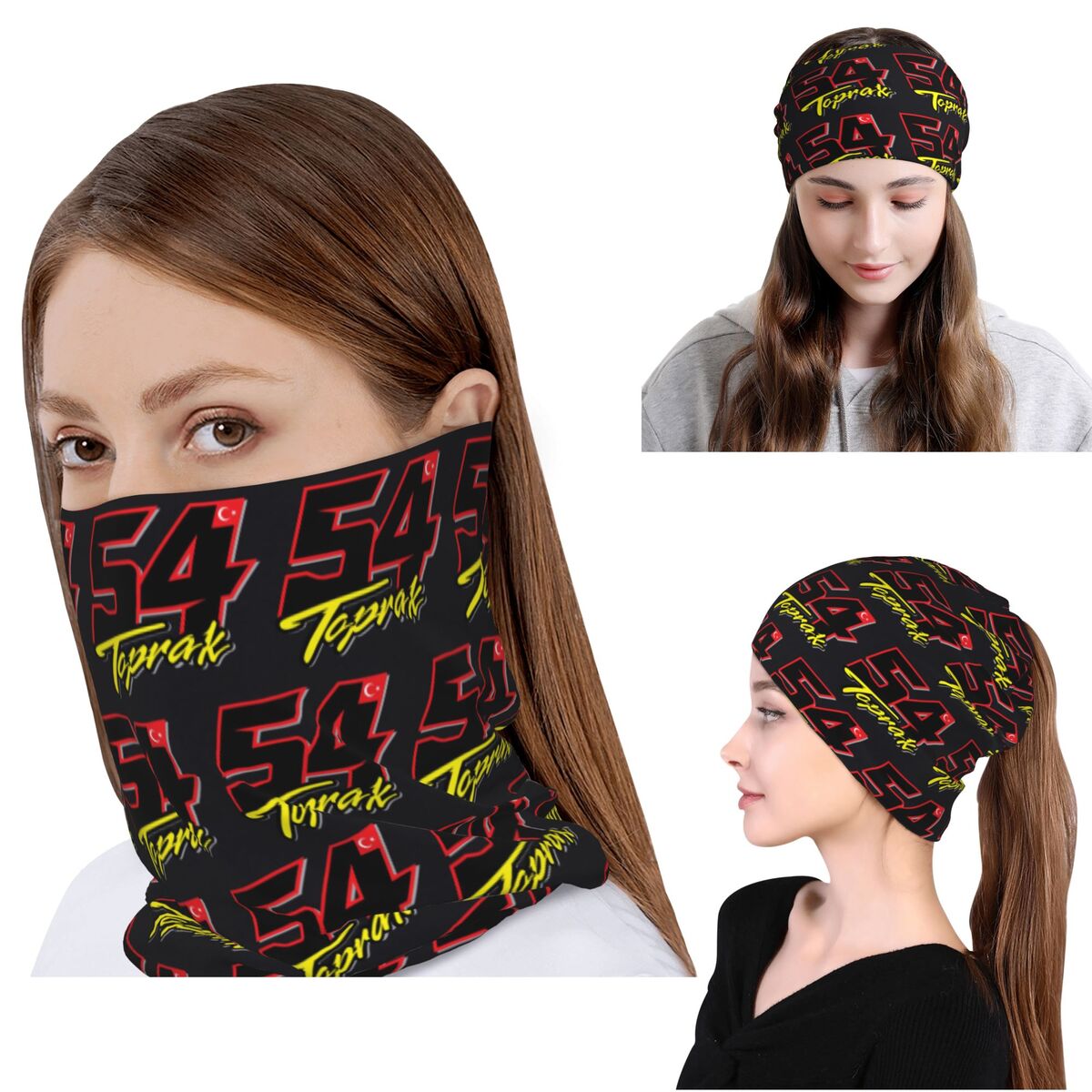 Toprak Razgatlioglu 54 Bandana - огляд і ціна Knit Beanie Hat Warm