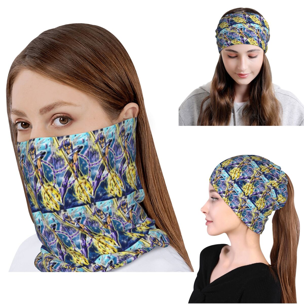 Anime Knights Of The Zodiac Ph - огляд і ціна Knit Beanie Hat Warm