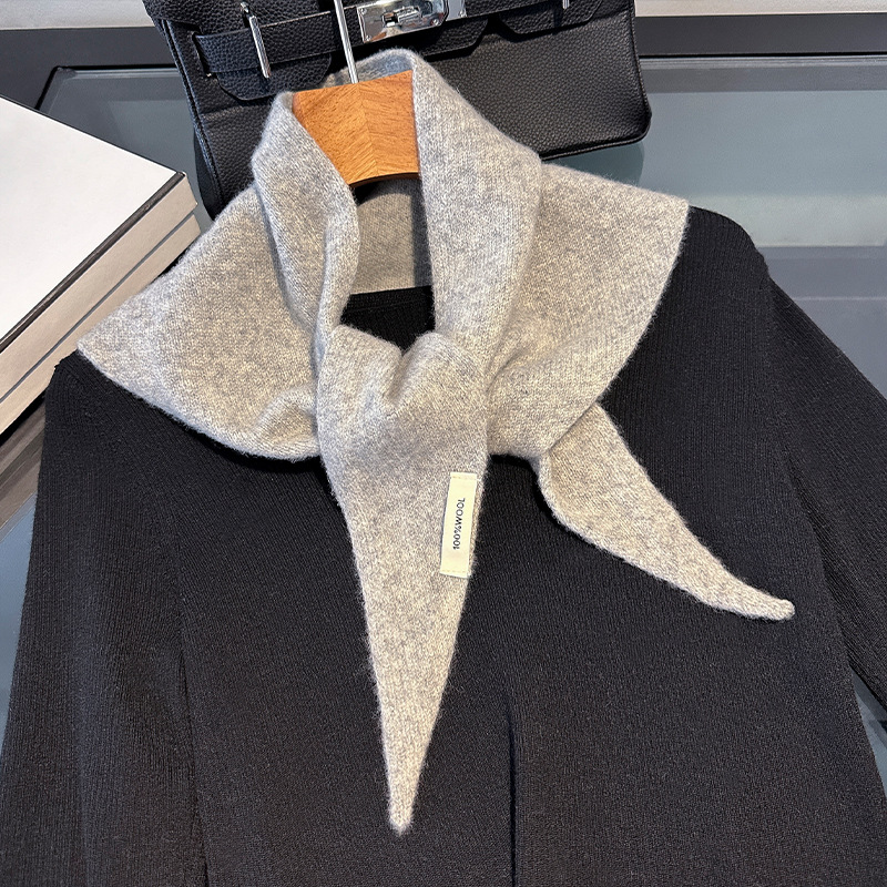 100% Wool Korean Style Knitted - огляд і ціна Shawl Wrap Winter