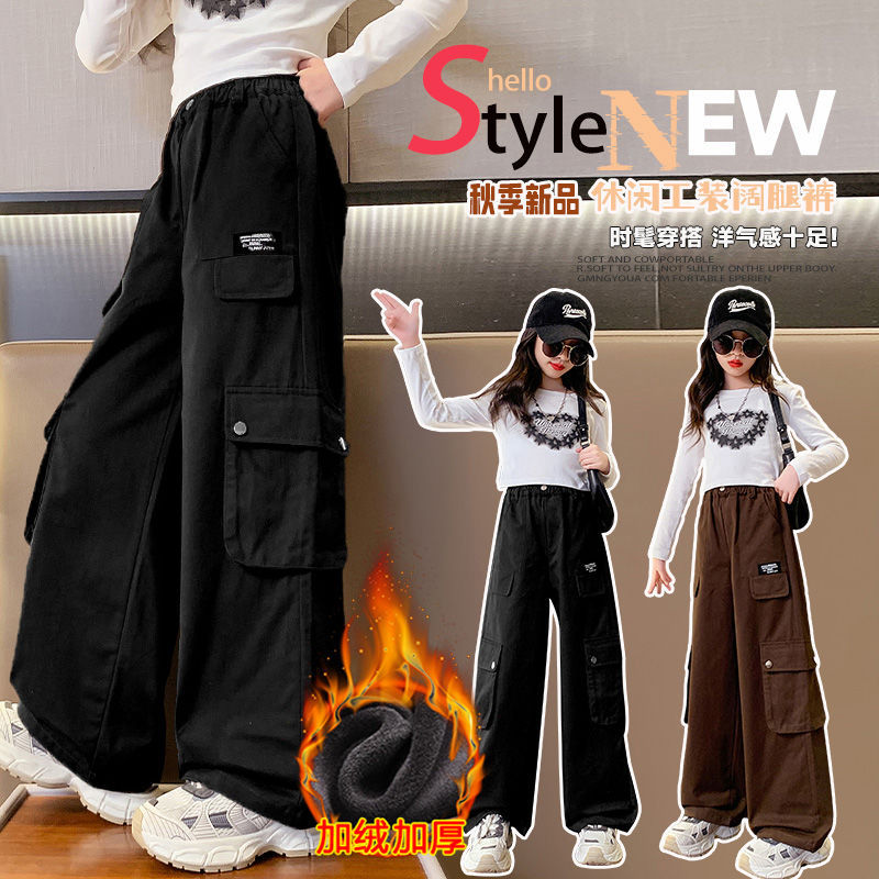 Teenager Girls Winter Cargo Pa - огляд і ціна Corduroy Pant Warm